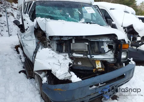 2013 Ford E-250 Commercial z USA, uszkodzony, nr VIN 1FTNS2EW3DDB01847